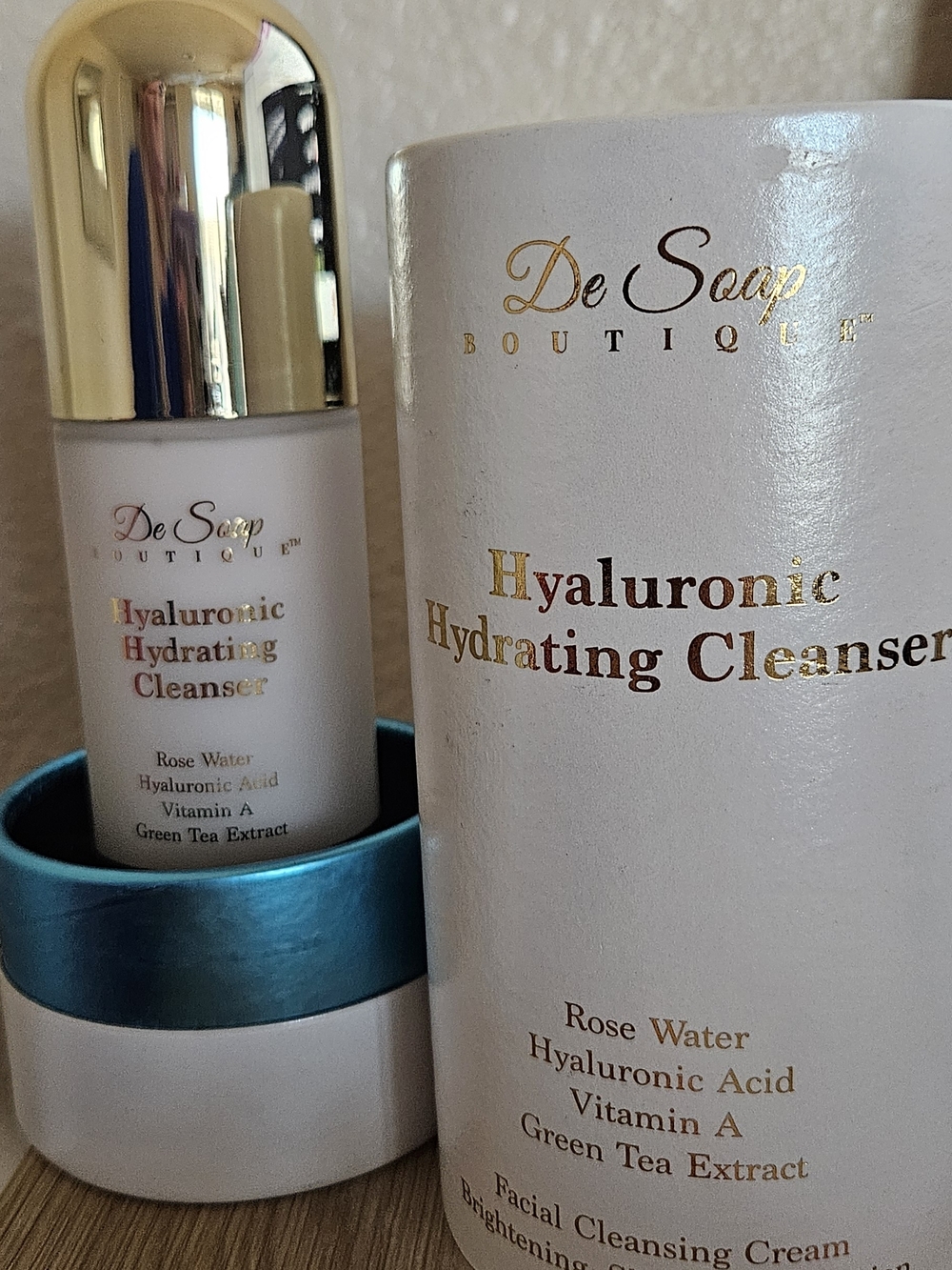 De Soap Boutique Hyaluronic Hydrating Cleanser — 100ml